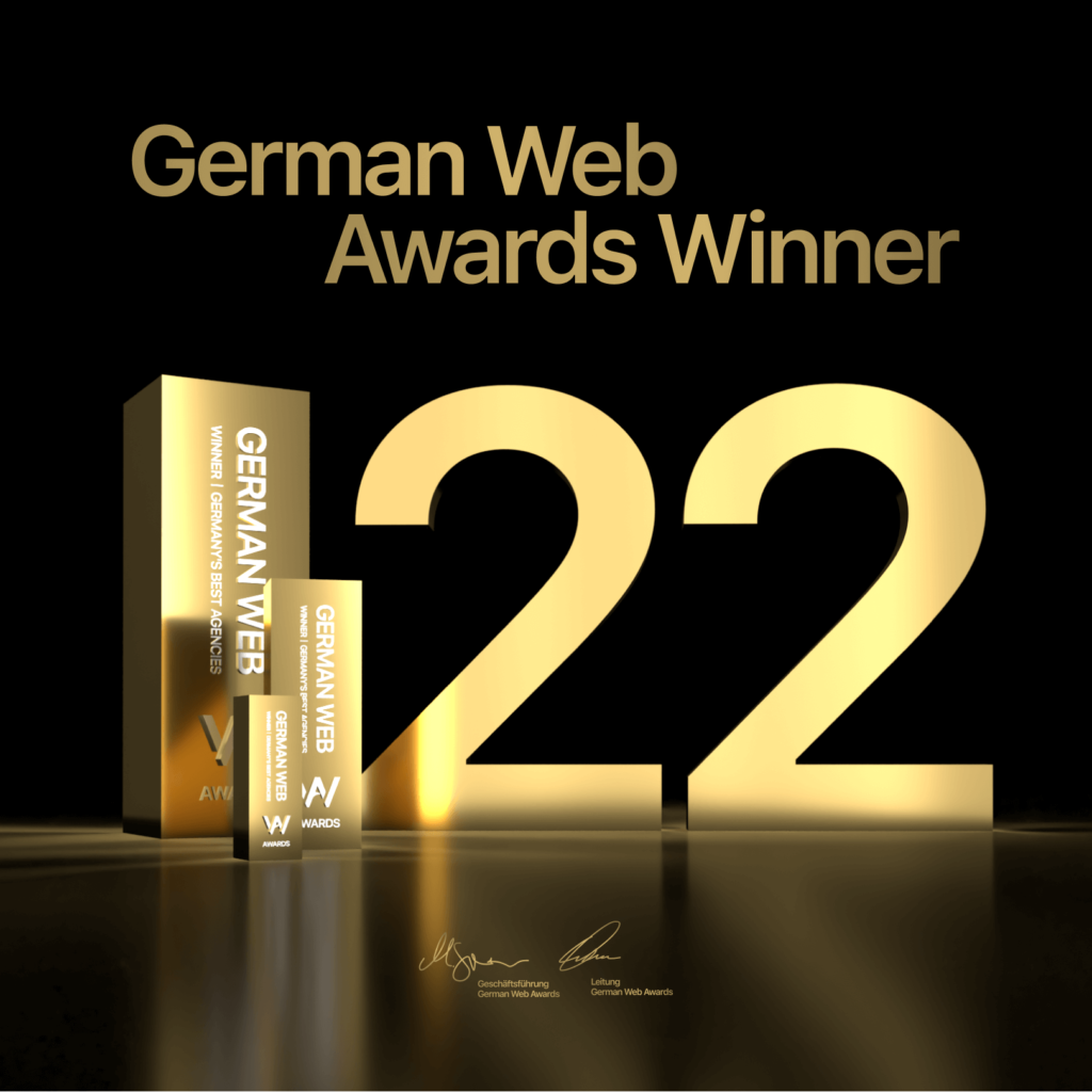 Digital Insight® ist Gewinner des German Web Awards 2022