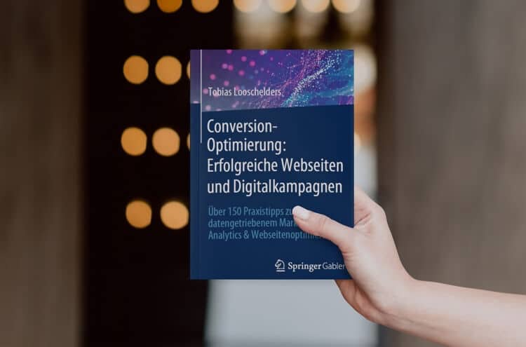 Unser Fachbuch "Conversion Optimierung" ist erhältlich beim Springer Verlag