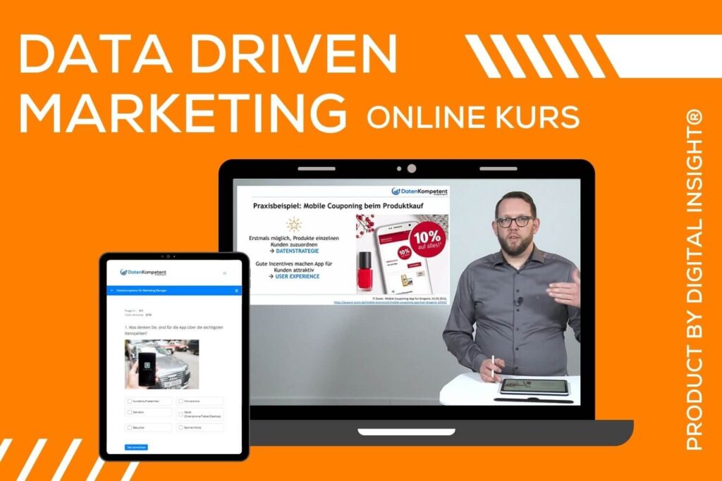 Data Driven Marketing in unserem Online Kurs lernen