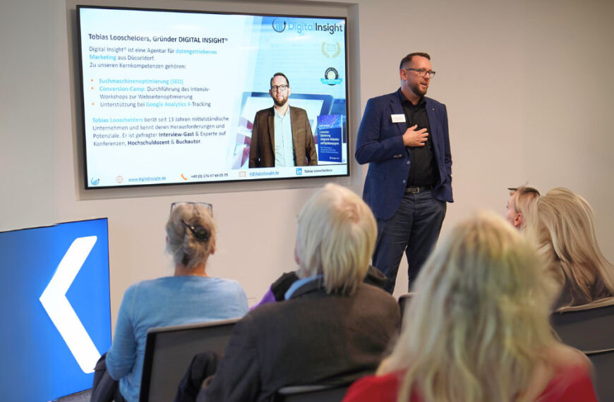Digitale Insights beim IHK-Netzwerktreffen in Düsseldorf